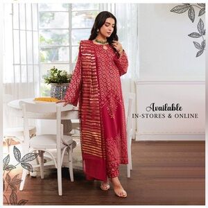 Elegant Red Women's Dress